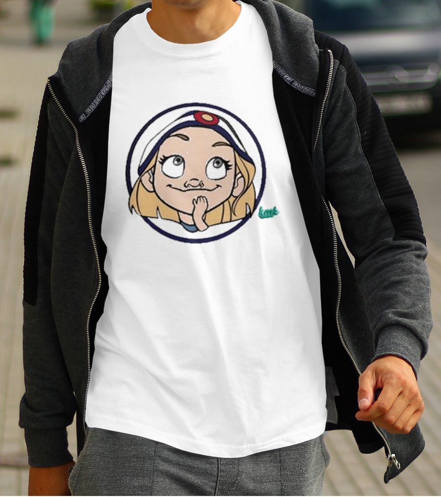 Kallmekris Riley Cartoon Character With Hat T-Shirt