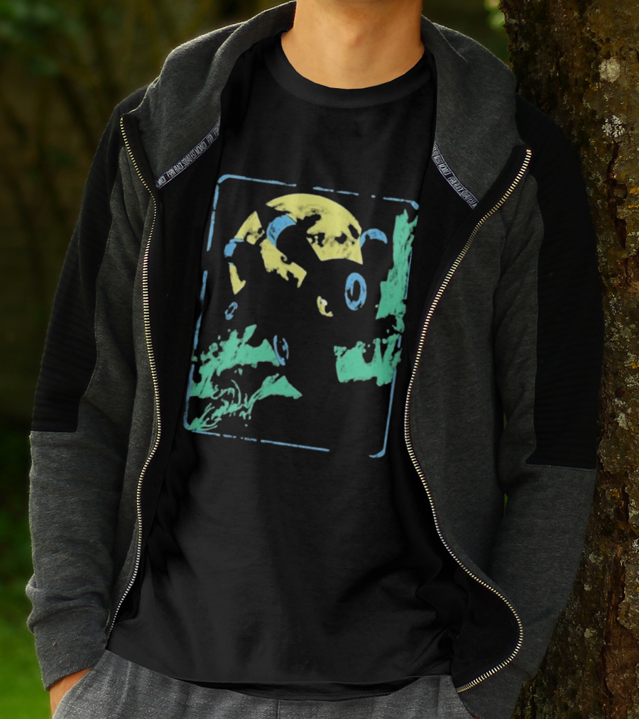 8thwndr Moonbreon Neon Lunar Creature T-Shirt