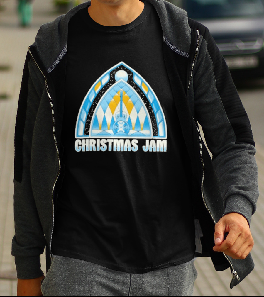 Gov't Mule Christmas Jam Chris Gallen Guitar Arch T-Shirt