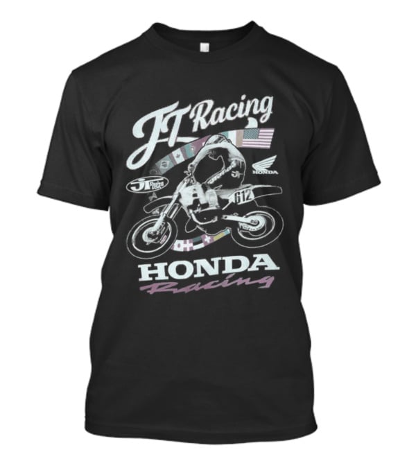 TT Racing Honda Motorcycle Racing T-Shirt