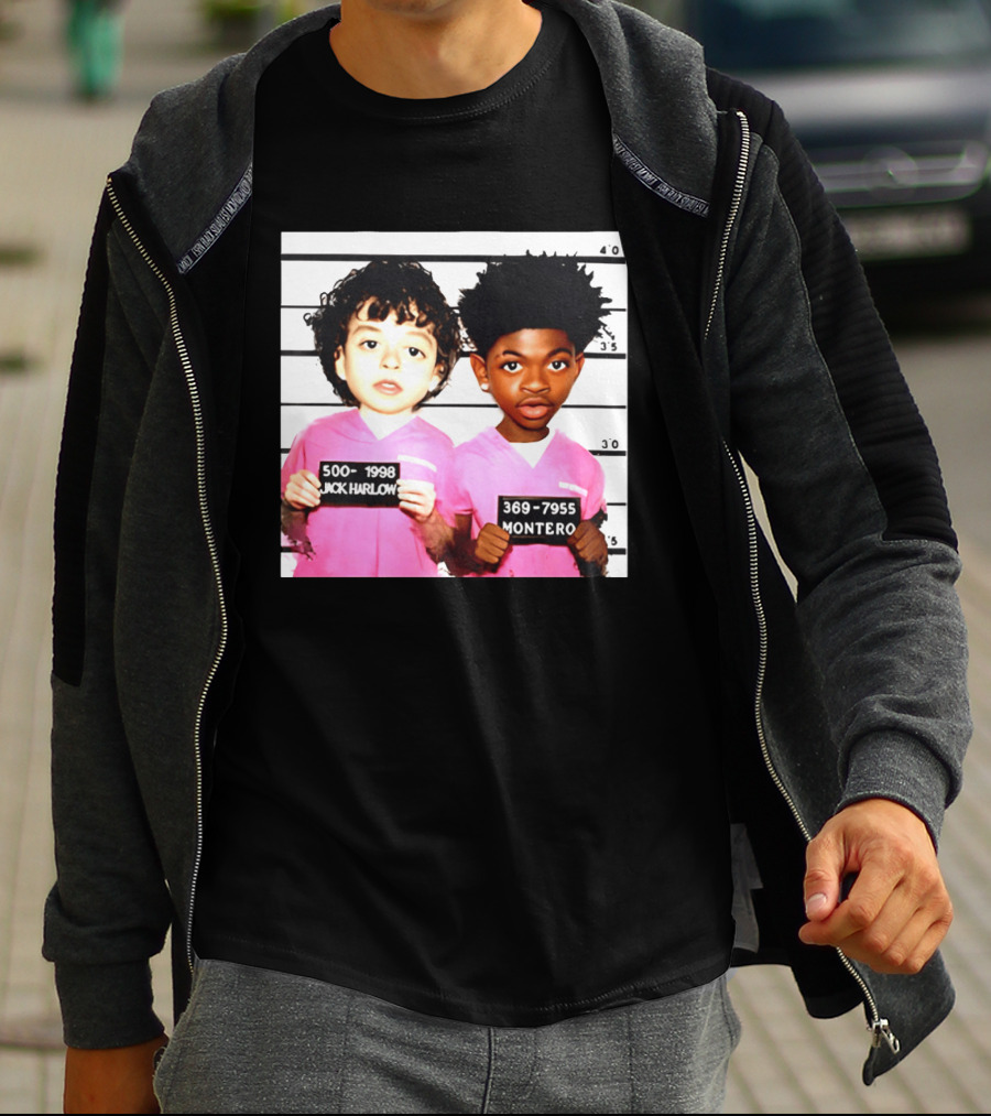 Jack Harlow Montero Shot Pink Outfits 500 1998 369 7955 T-Shirt