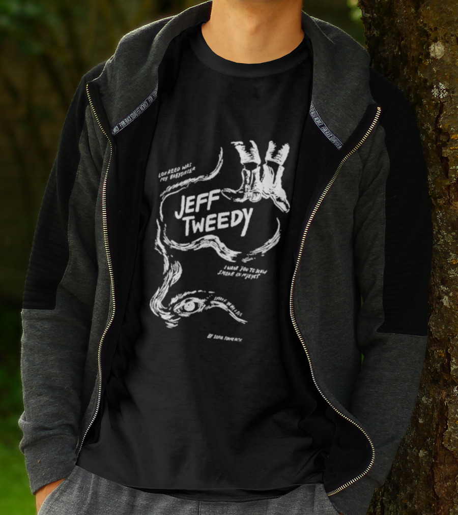 Jeff Tweedy Lou Reed Was My Babysitter Hand T-Shirt