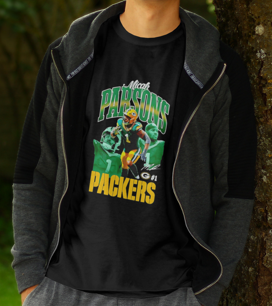 Micah Parsons Green Bay Packers NFL Iconic 2023 #1 T-Shirt