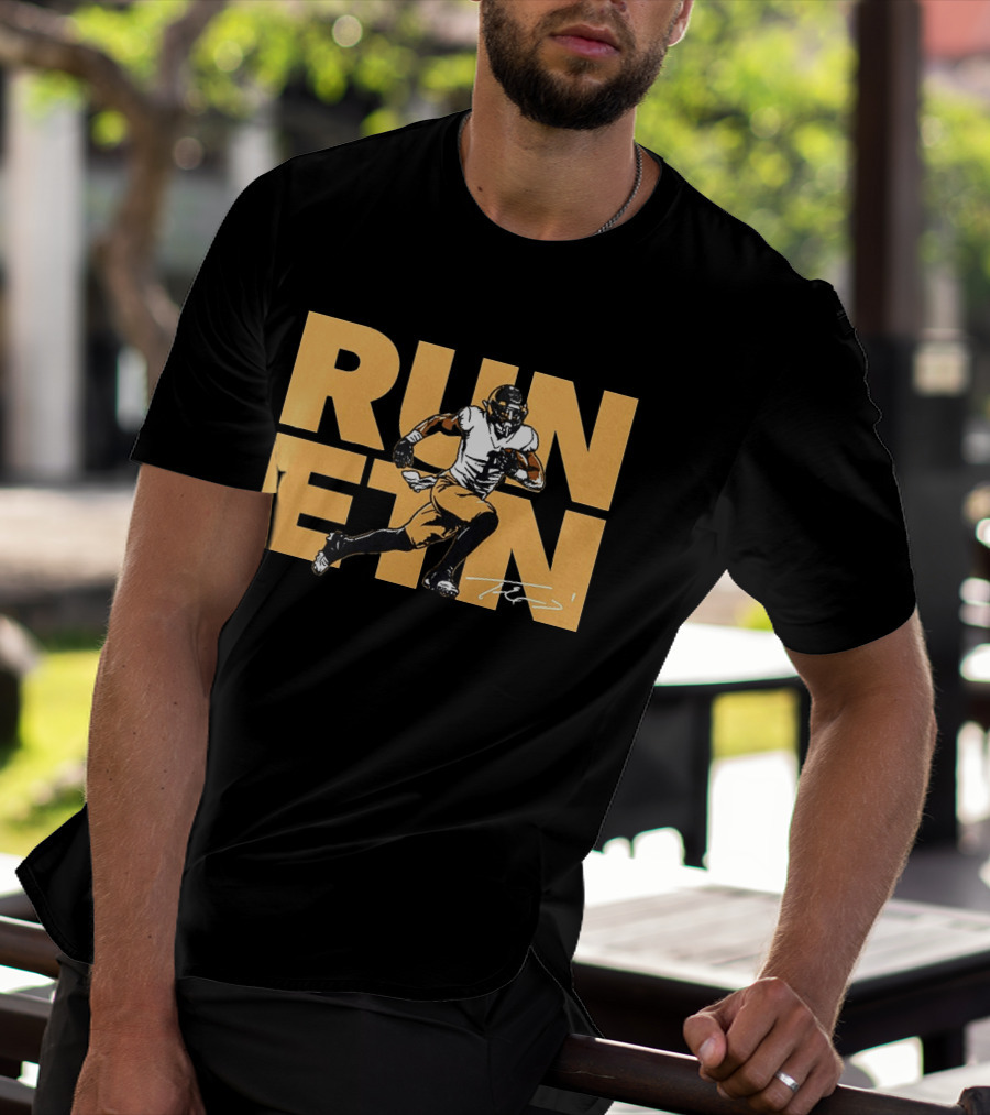 RUN ETN New Orleans Saints Football Sportswear T-Shirt