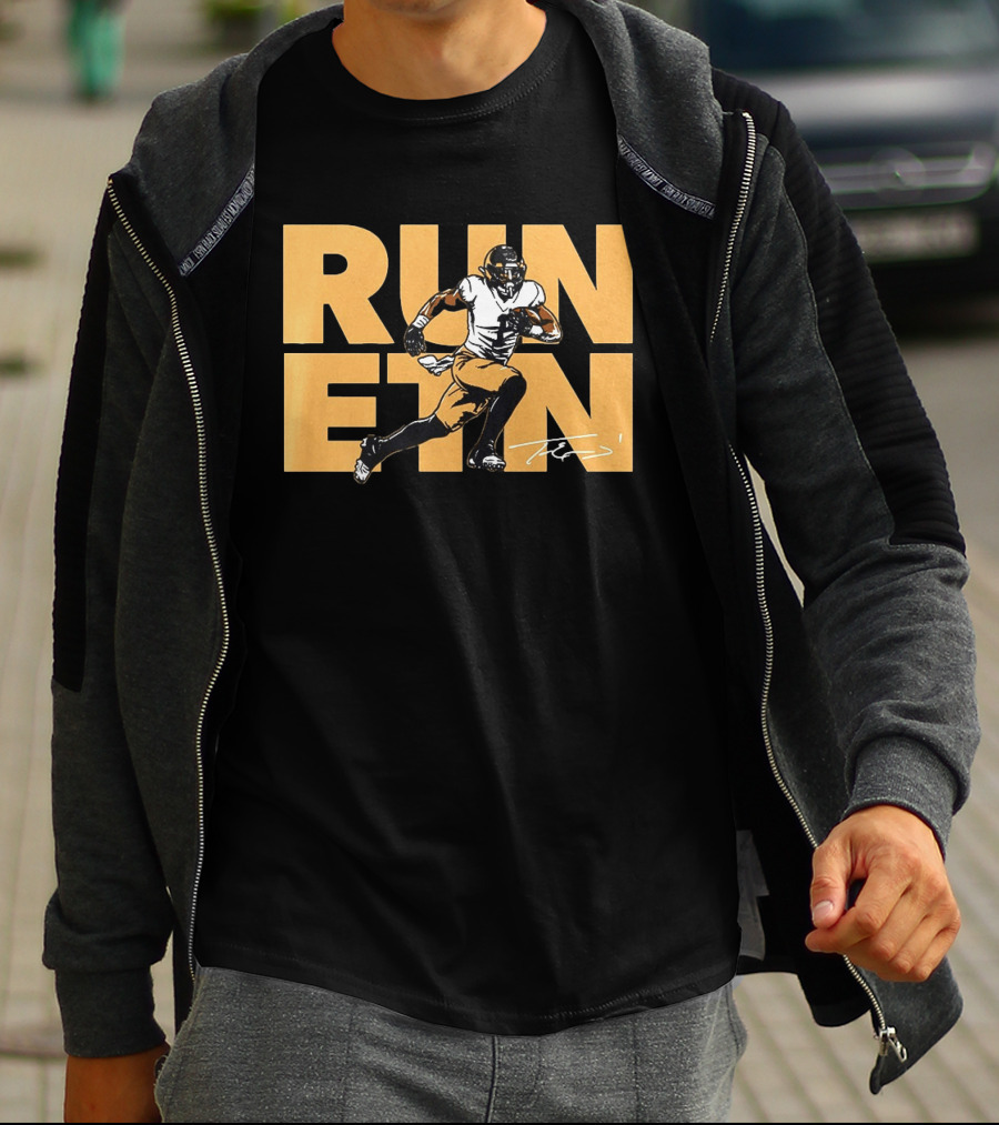 RUN ETN New Orleans Saints Football Sportswear T-Shirt