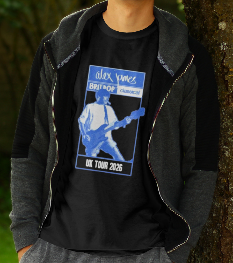 Alex James Britpop Classical UK Tour 2023 T-Shirt