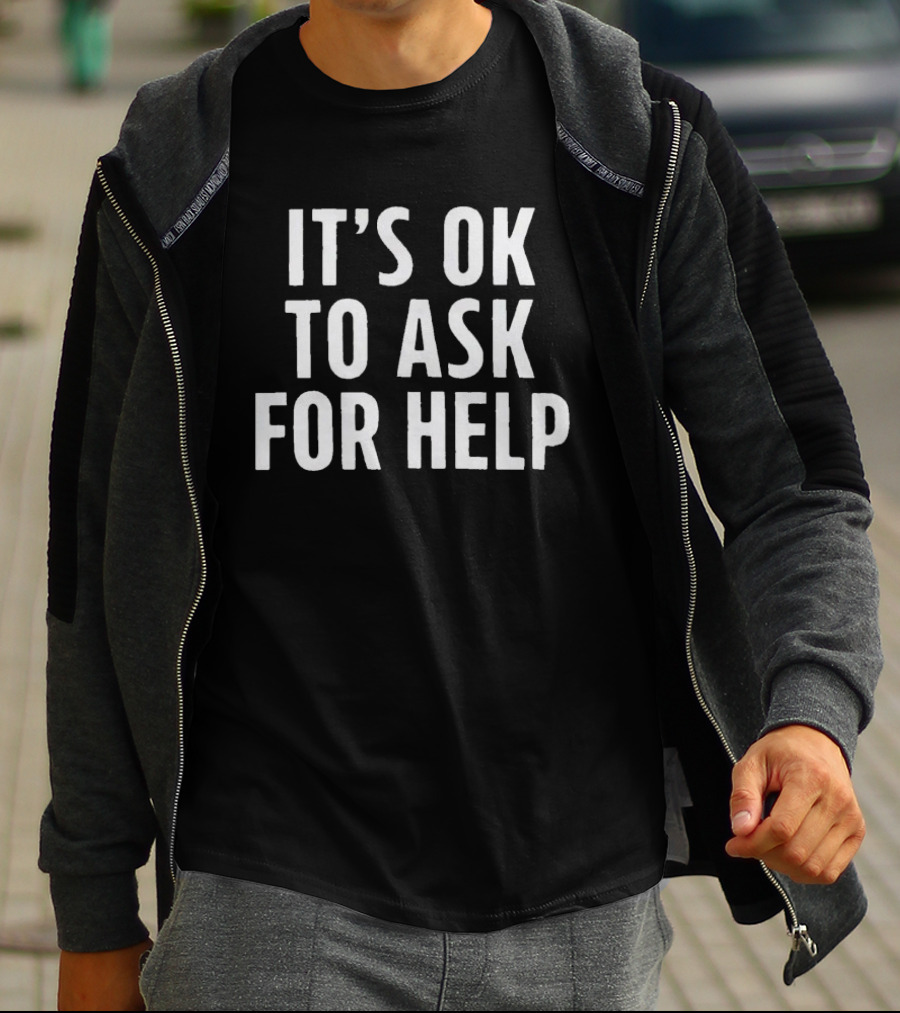 TB Rays Mental Health Awareness It's OK To Ask For Help T-Shirt