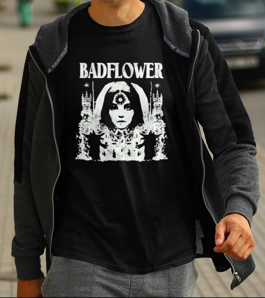 Badflower Spiritual Woman Mystical Symbolism T-Shirt