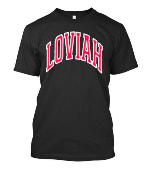 Empire Loviah Team Bold Red Arch Lettering T-Shirt