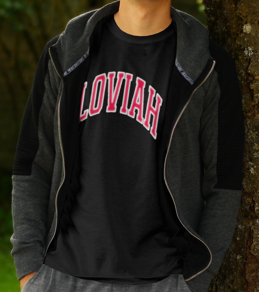 Empire Loviah Team Bold Red Arch Lettering T-Shirt