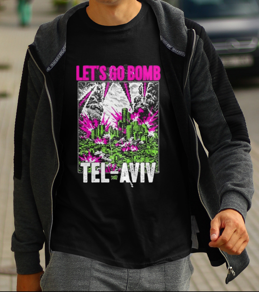 Let’s Go Bomb Tel Aviv Punk Album T-Shirt