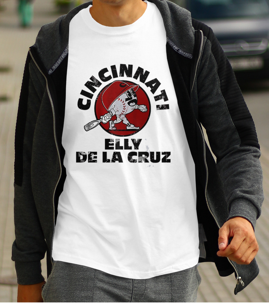 Cincinnati Reds Elly De La Cruz Baseball T-Shirt