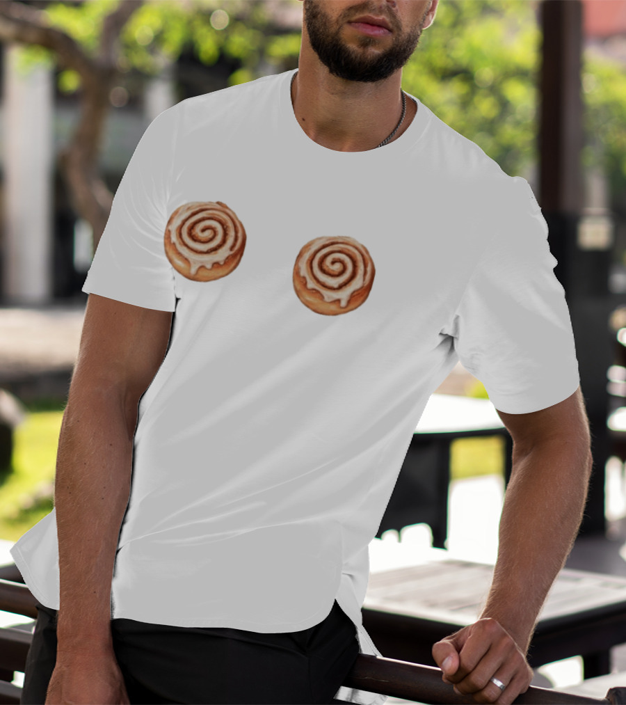 Nice Buns One For Me One For You Cinnamon Rolls T-Shirt