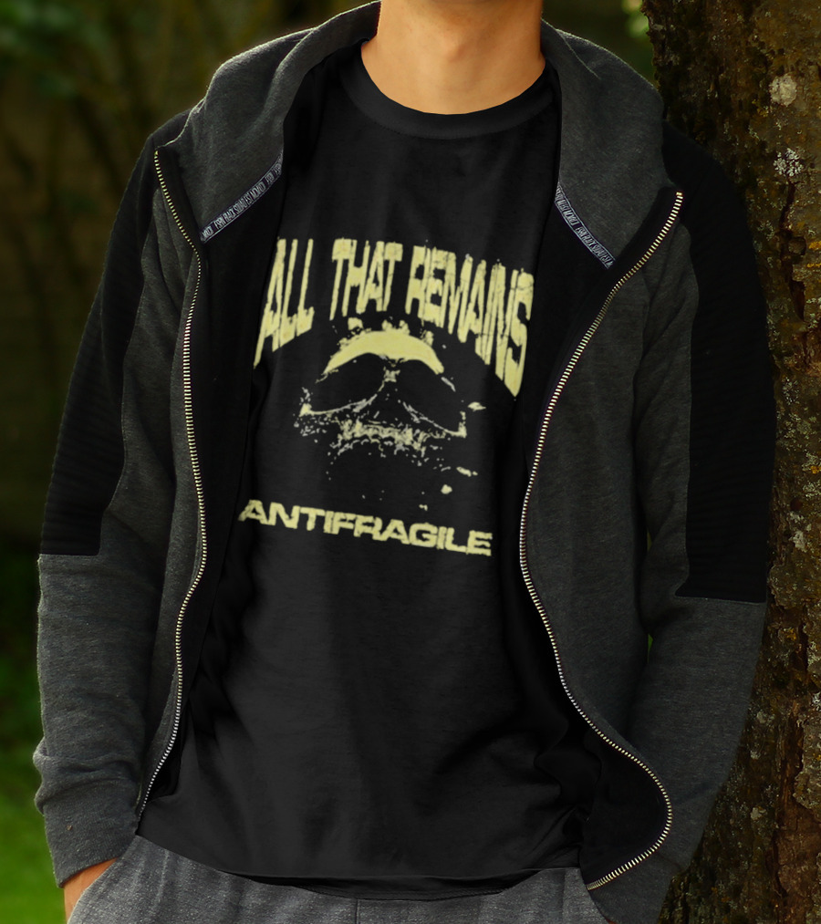 All That Remains Antifragile Distressed Crescent T-Shirt