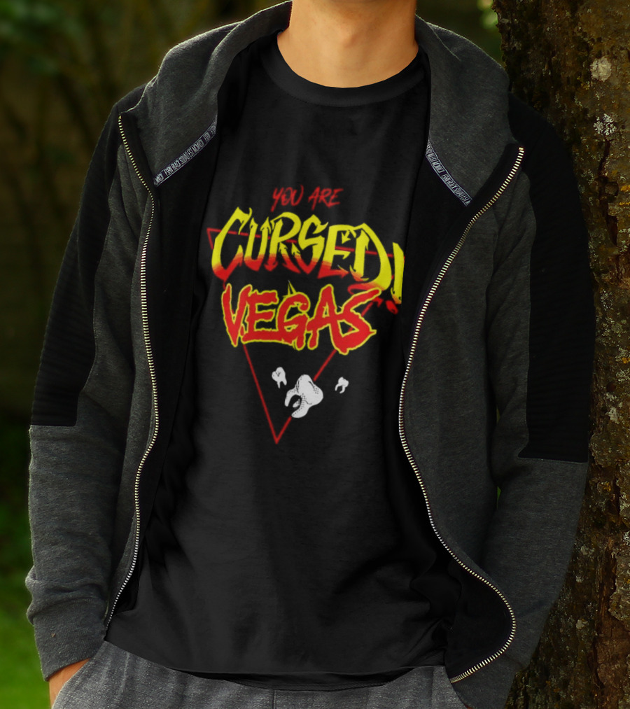 You Are Cursed Vegas Danhausen Bright T-Shirt