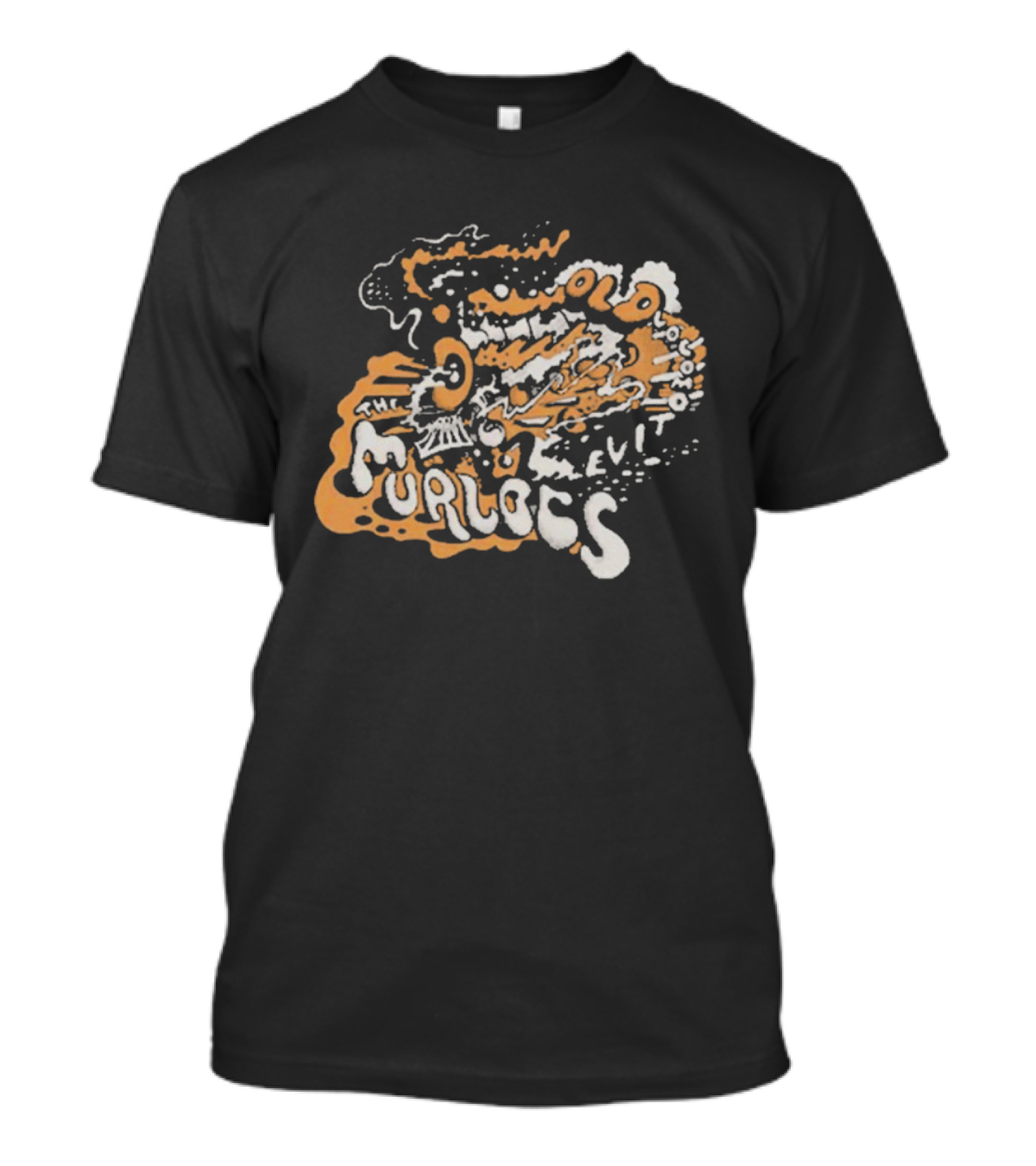 The Murlocs Old Locomotive Psychedelic Lettering T-Shirt