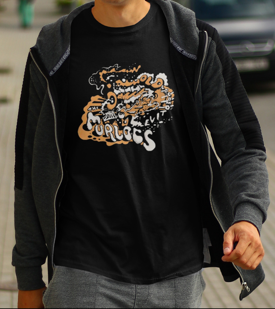 The Murlocs Old Locomotive Psychedelic Lettering T-Shirt