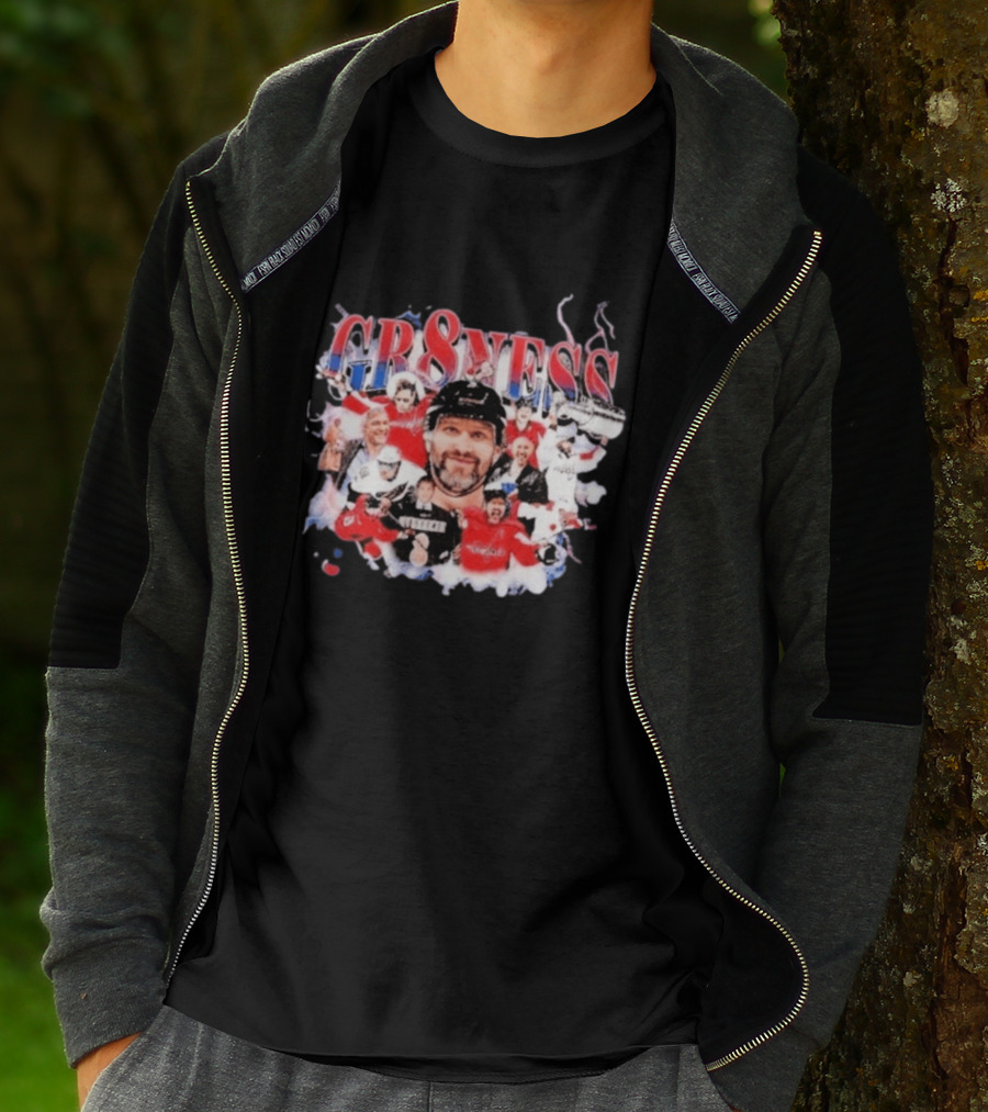 GR8NESS Washington Capitals Alexander Ovechkin NHL Hockey T-Shirt