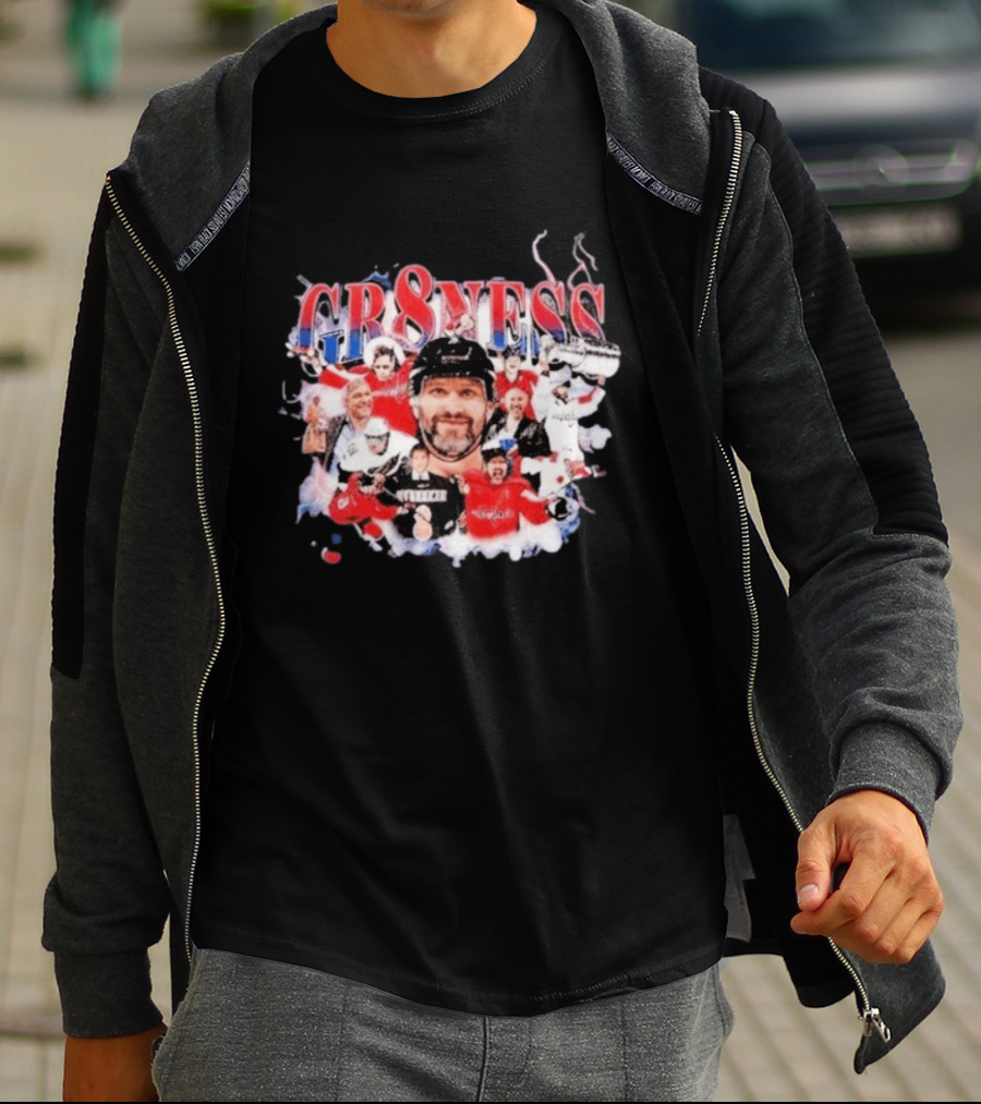 GR8NESS Washington Capitals Alexander Ovechkin NHL Hockey T-Shirt