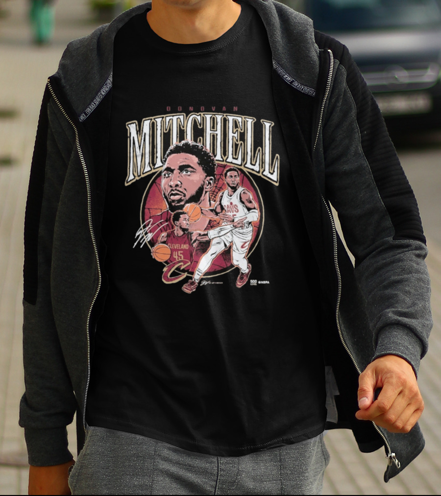Donovan Mitchell Cleveland Cavaliers Basketball Sports T-Shirt