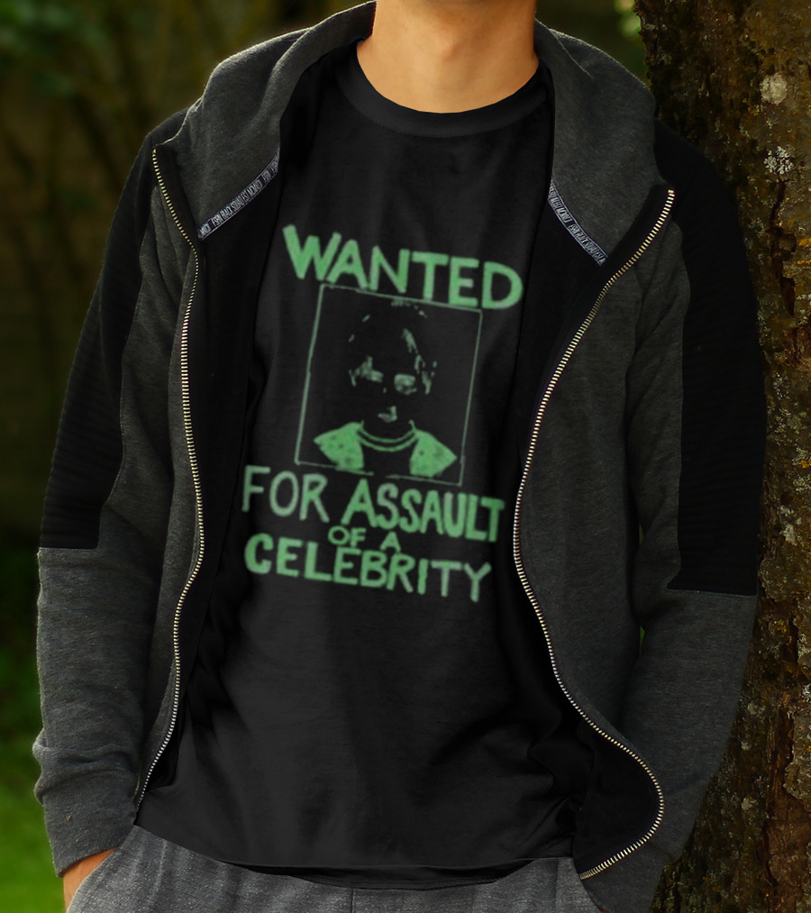Wanted The Wanted For Assault Of A Celebrity T-Shirt
