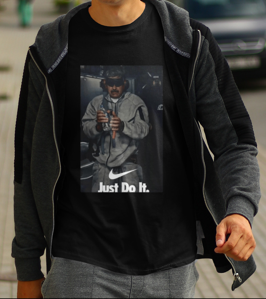 Nicolas Maduro Parody Nike Just Do It Meme T-Shirt