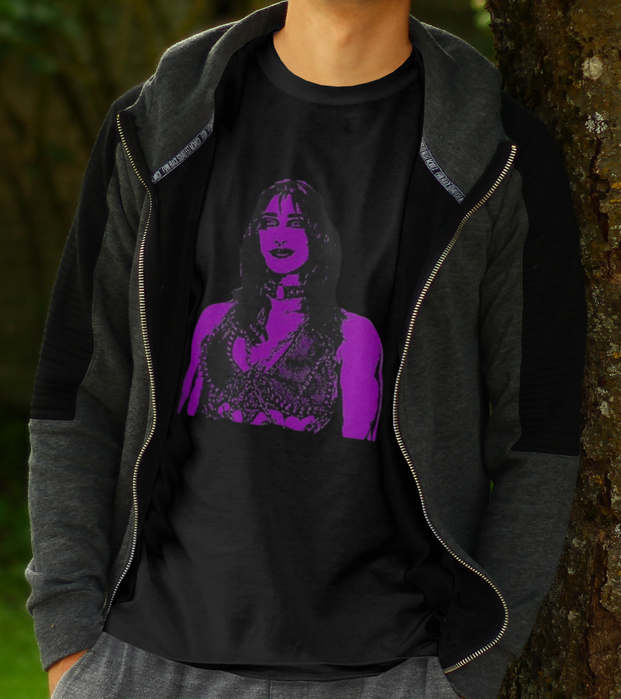 Rhea Ripley WWE Ships Free For Sale Purple Wrestling Champion T-Shirt