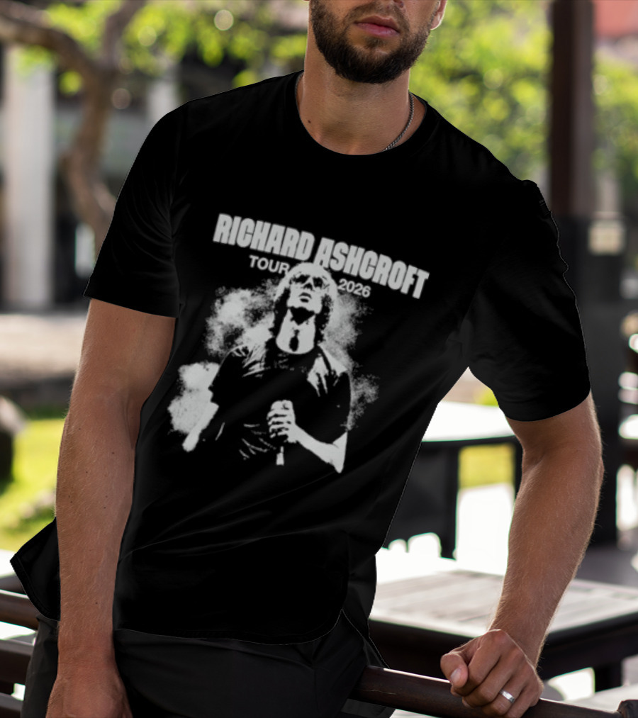 Richard Ashcroft 2026 Tour Dateback T-Shirt