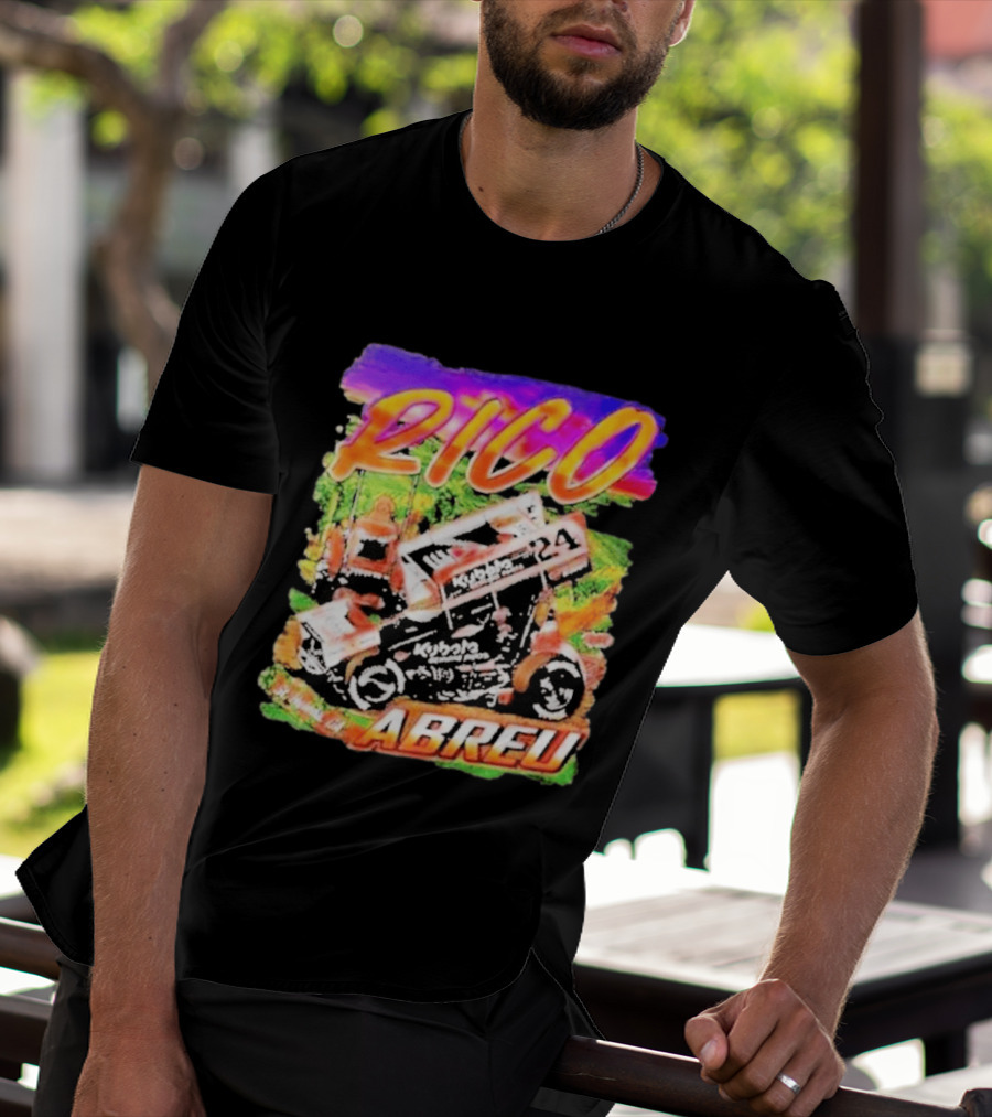Rico Abreu Kubota 24 Racing Car T-Shirt