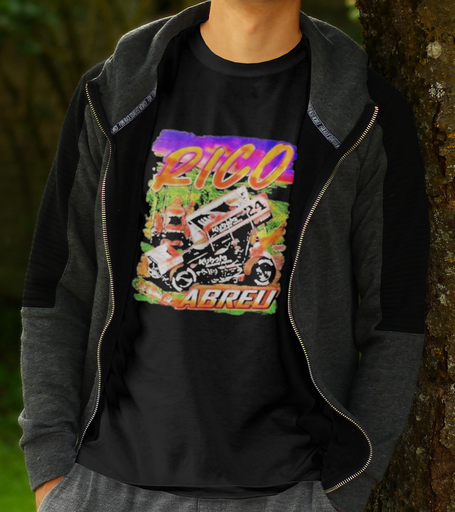 Rico Abreu Kubota 24 Racing Car T-Shirt
