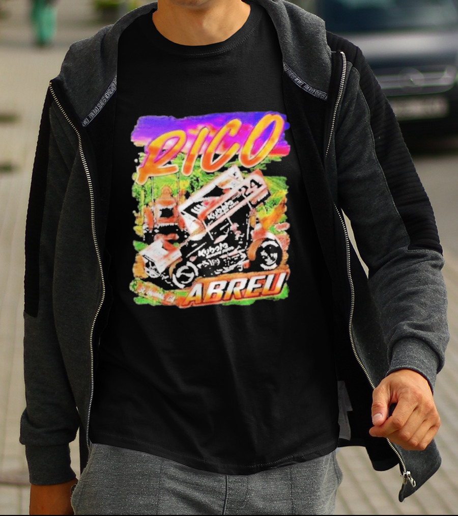 Rico Abreu Kubota 24 Racing Car T-Shirt