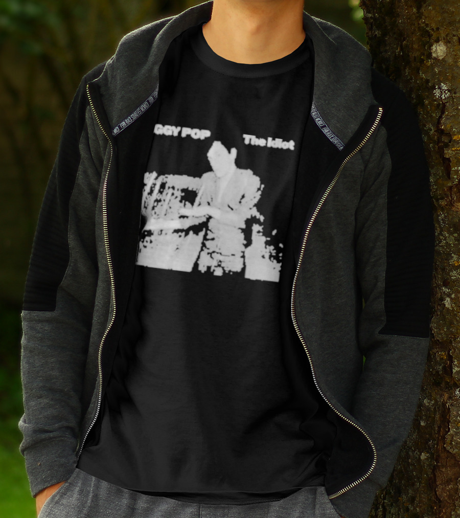 Iggy Pop The Idiot Album Artwork Cover T-Shirt