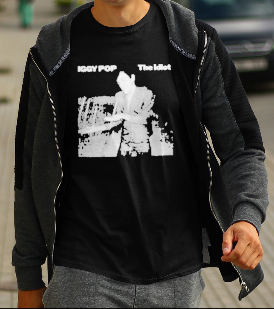 Iggy Pop The Idiot Album Artwork Cover T-Shirt