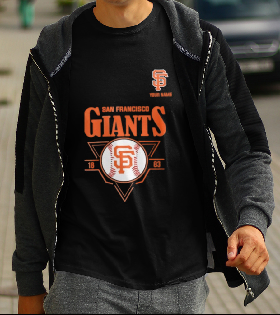 San Francisco Giants 1883 Baseball SF Team T-Shirt