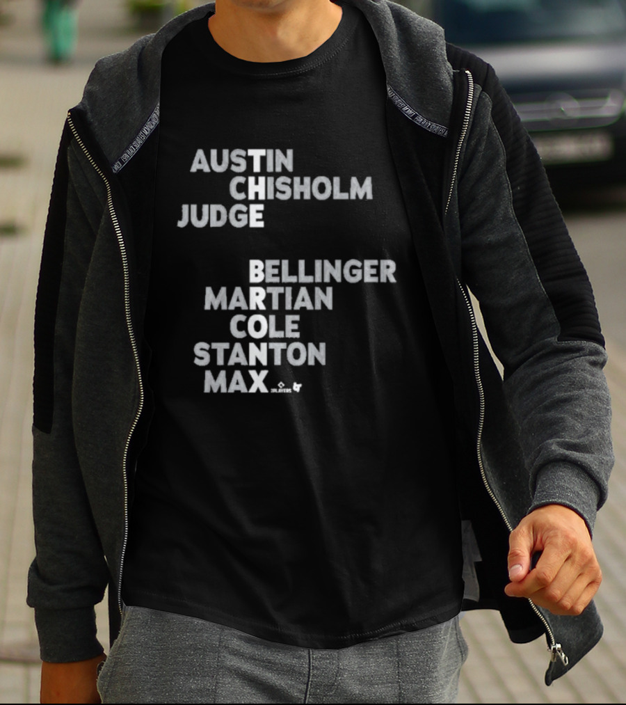Austin Chisholm Judge Bellinger Martian Cole Stanton Max Bronx 2026 T-Shirt