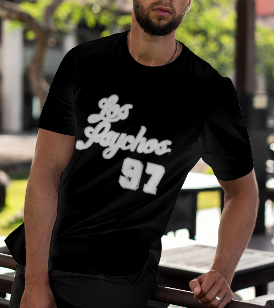 Los Psychos 97 Throwback The Psycho Realm Rare T-Shirt