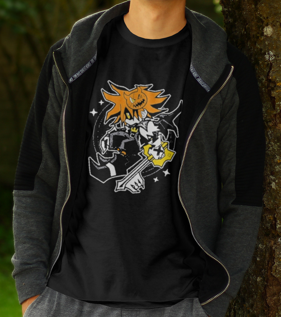 Tengu Goblin Trick Treat Halloween Pumpkin T-Shirt