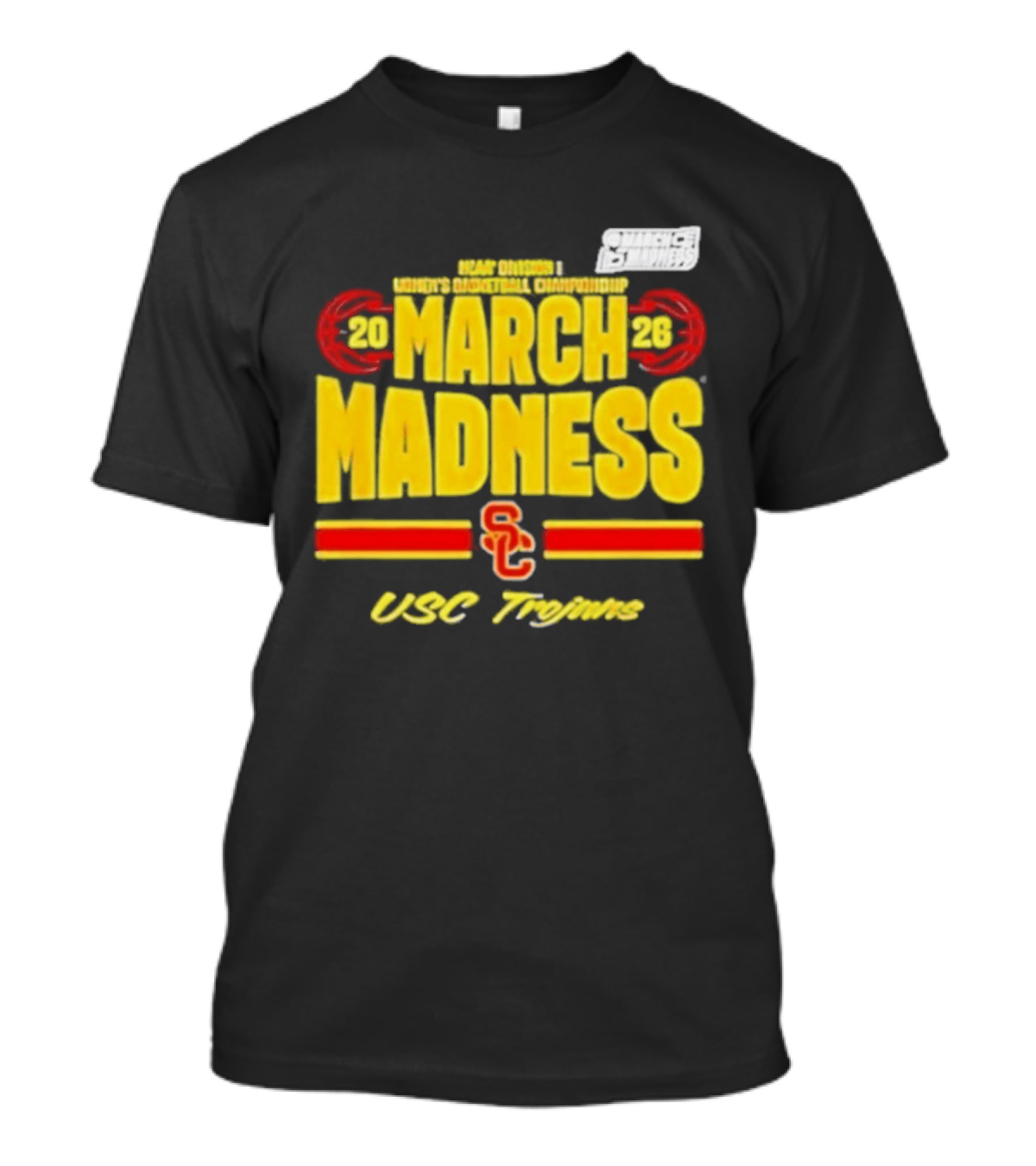 USC Trojans March Madness 2026 Women's Basketball T-Shirt