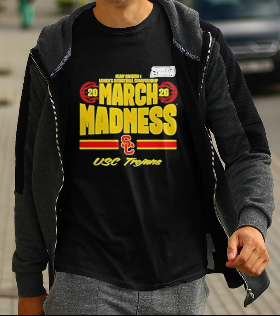 USC Trojans March Madness 2026 Women's Basketball T-Shirt