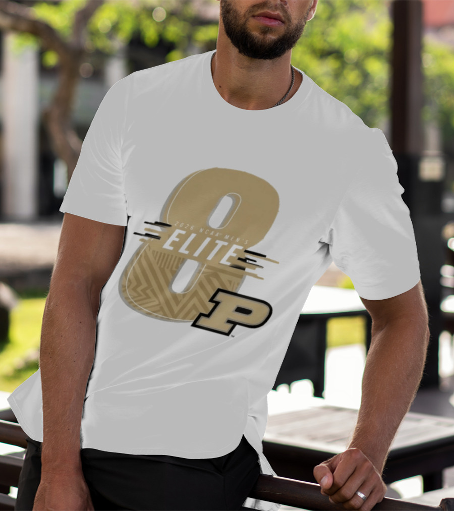 Purdue Boilermakers 2026 NCAA Men's Elite 8 T-Shirt