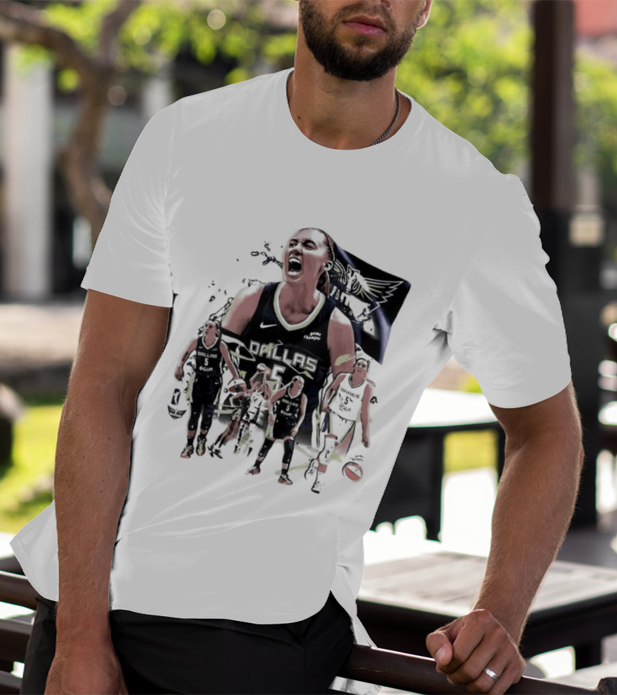 Demar Derozan Paige Bueckers Dallas Wings Basketball Athlete T-Shirt