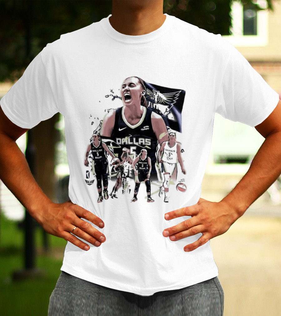 Demar Derozan Paige Bueckers Dallas Wings Basketball Athlete T-Shirt