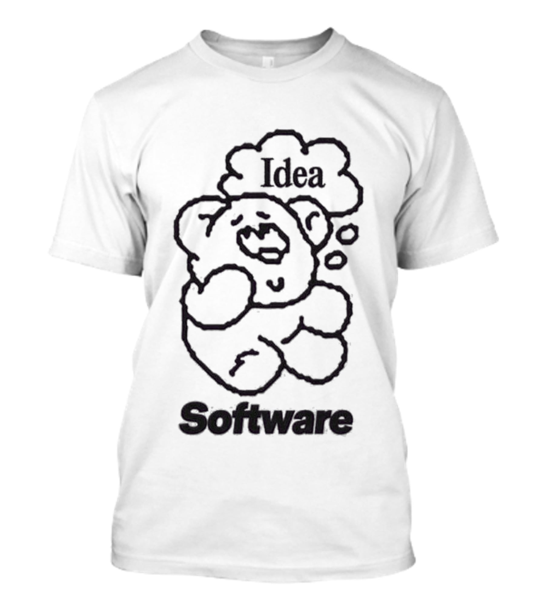 Figma Culture Fit Idea Software In Violet Bear T-Shirt