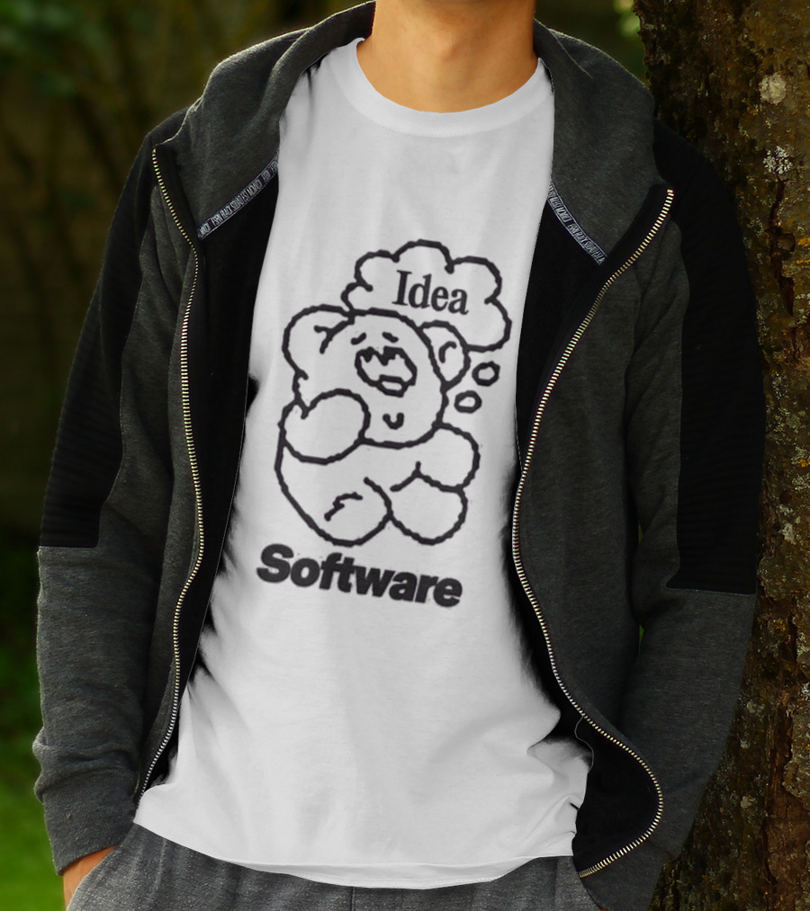 Figma Culture Fit Idea Software In Violet Bear T-Shirt