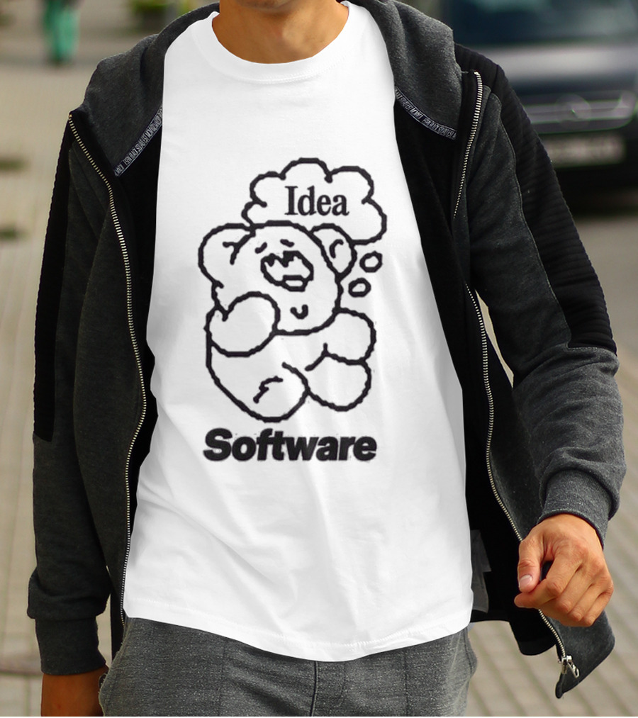 Figma Culture Fit Idea Software In Violet Bear T-Shirt