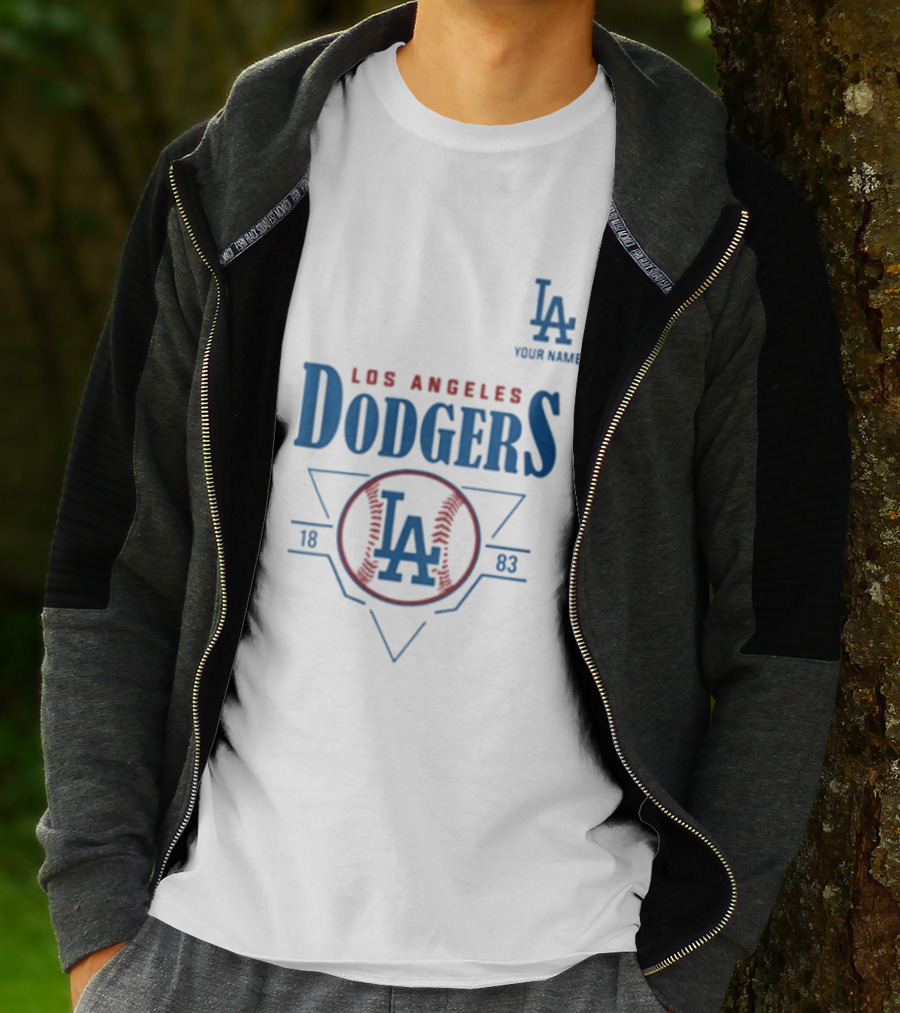 Los Angeles Dodgers 1903 Your Name LA Baseball T-Shirt