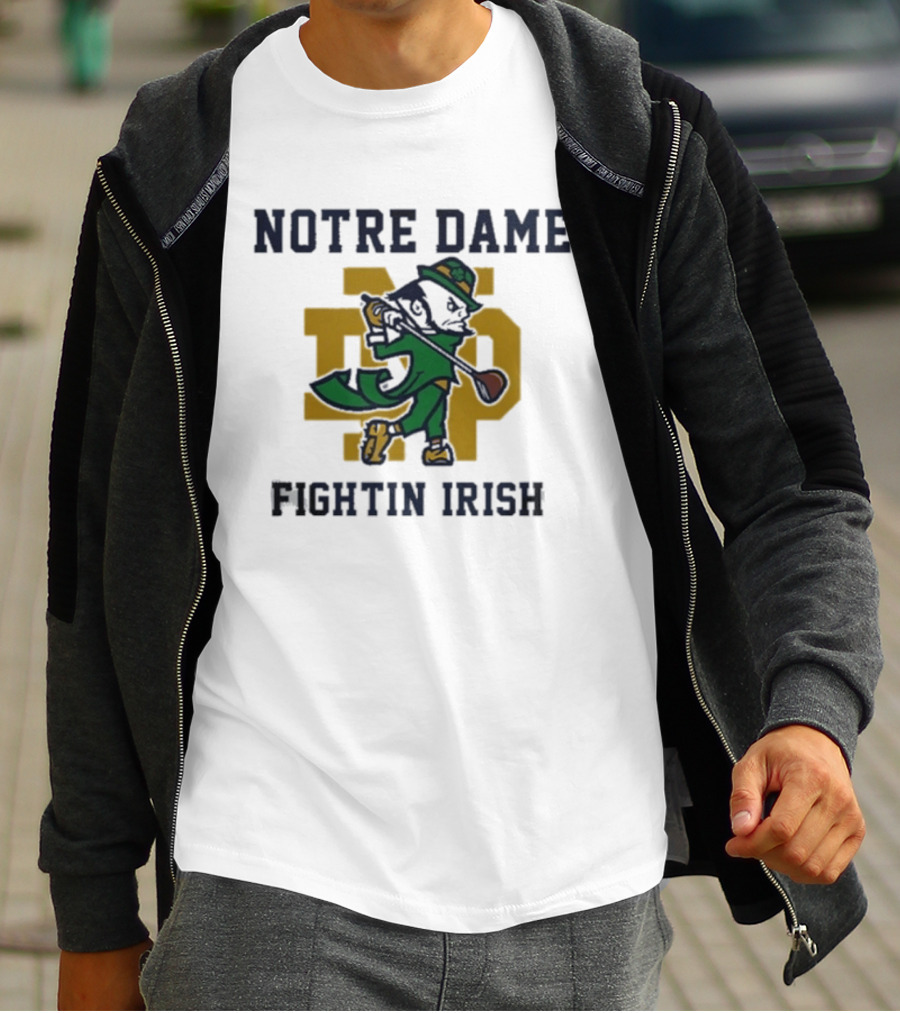 Notre Dame Fightin Irish Vintage Leprechaun ND T-Shirt