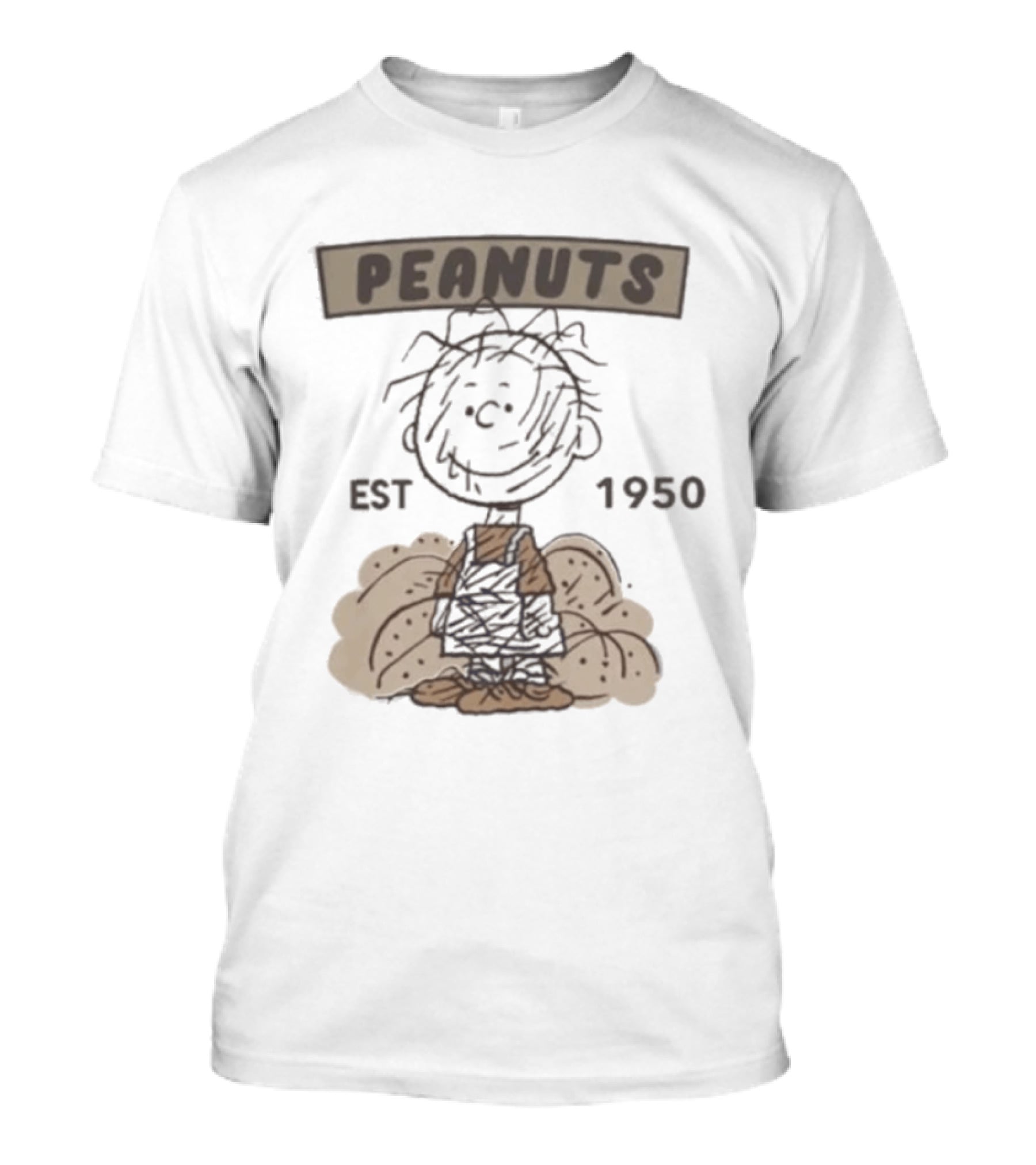 Peanuts Pigpen Character Est 1950 Comic Strip T-Shirt