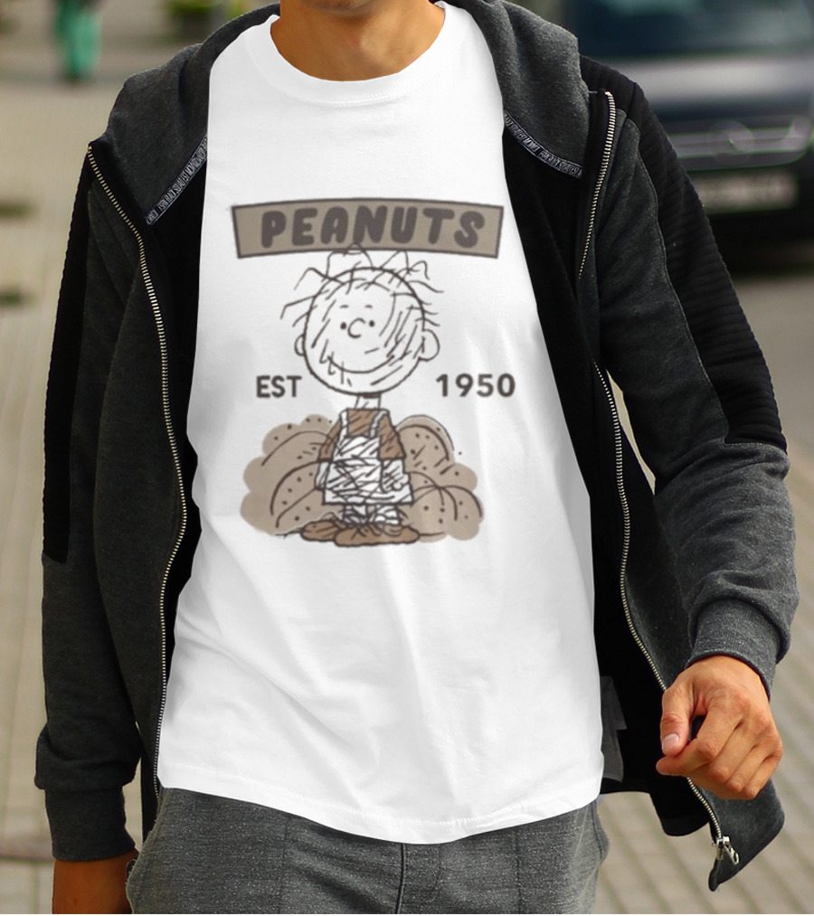 Peanuts Pigpen Character Est 1950 Comic Strip T-Shirt