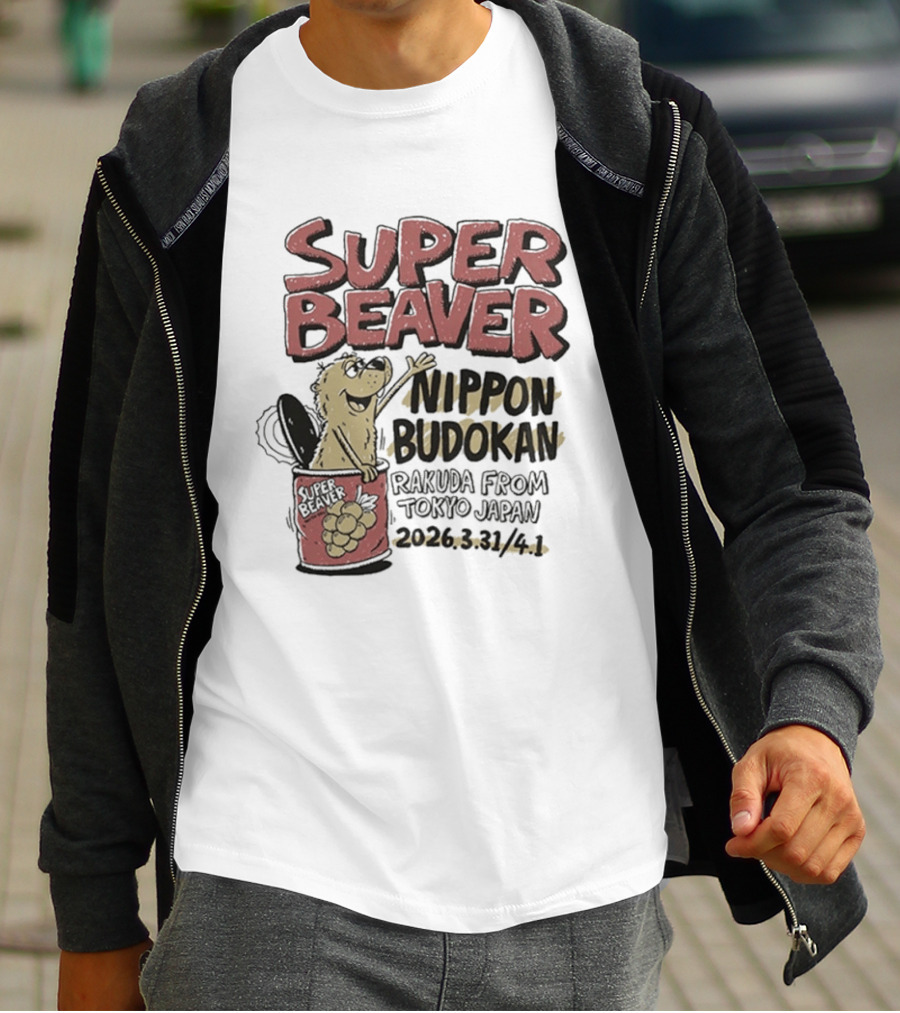 Super Beaver Nippon Budokan Rakuda From Tokyo Japan March 31 April 1 2023 T-Shirt